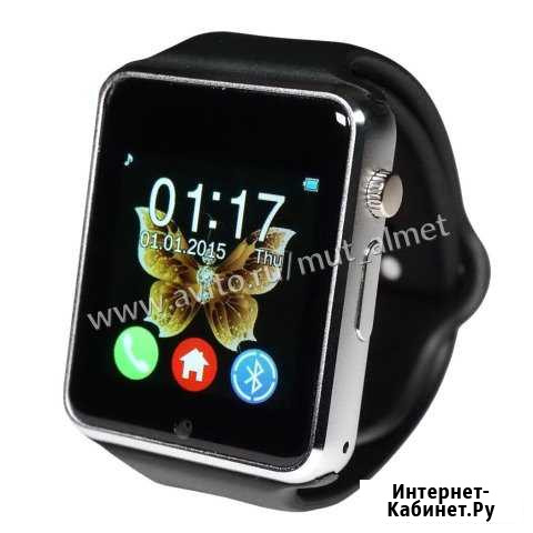Умные часы Smart watch W8 + Альметьевск - изображение 1