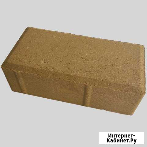 Брусчатка Кирпич Горчица200/100/60 Большое Козино - изображение 1