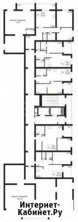 1-к квартира, 49.7 кв.м., 2/17 эт. Брянск