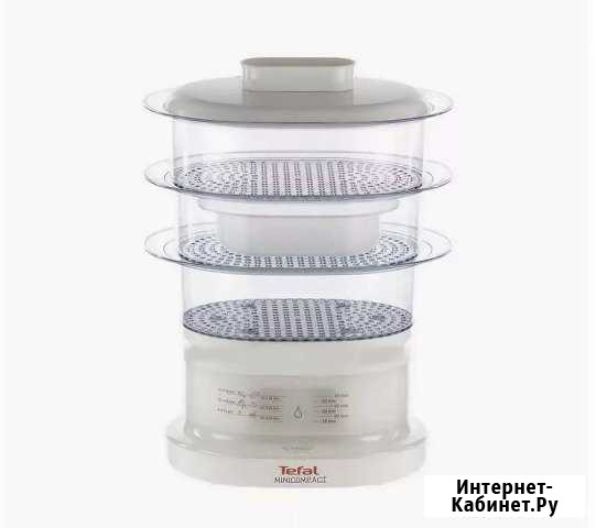 Пароварка tefal vc130130 minicompact Таганрог - изображение 1