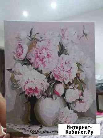 Картина по номерам Пионы Владимир