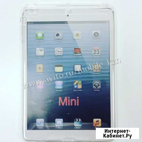 На iPad mini 1/2/3/4 чехол прозрачный Казань - изображение 1