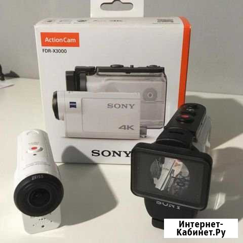 Экшен камера Sony FDR-X3000 Сочи - изображение 1
