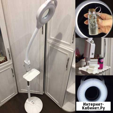 Удобная LED Лампа - лупа. Косметологическая Ногинск - изображение 1