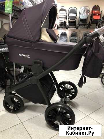 Коляска Verdi Sonic Soft 2в1/3в1 Новая Баклажан Новороссийск - изображение 1