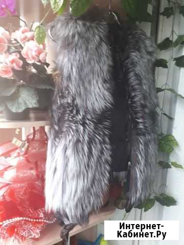 Жилет мех чернобурка Петропавловск-Камчатский - изображение 1