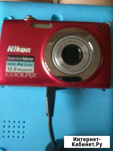 Фотоаппарат Nikon - Coolpix S2500 (красный Магнитогорск - изображение 1