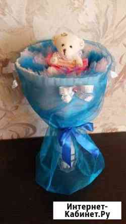 Букетик с мишкой Махачкала