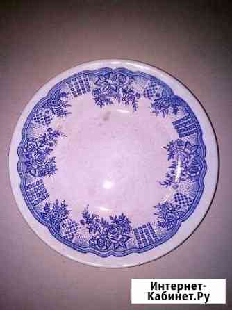 Антиквариат тарелка 19 век. Российская империя Владимир