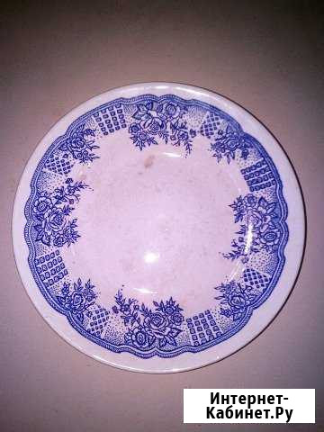 Антиквариат тарелка 19 век. Российская империя Владимир - изображение 1