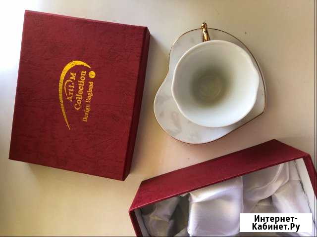 Кофейный набор кружка+ блюдце Астрахань - изображение 1