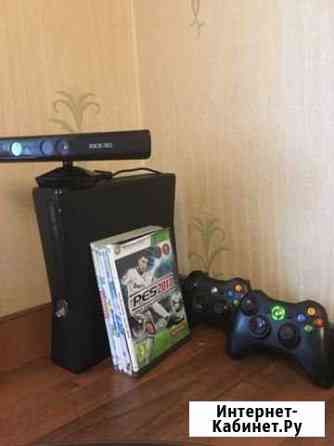 Xbox 360S 250gb + kinect + два джостика Тучково