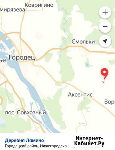 Участок 21 сот. (ИЖС) Городец - изображение 1
