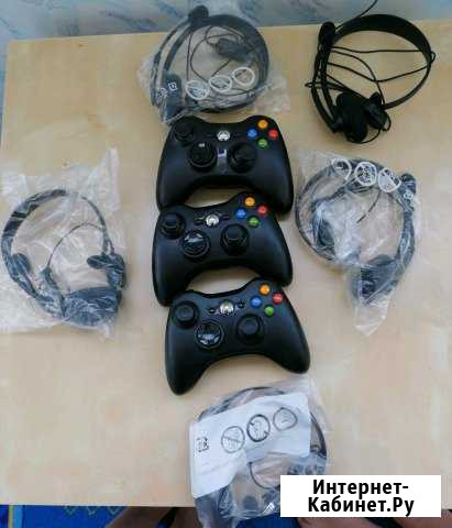 Джойстики и гарнитуры для xbox 360 Дзержинск - изображение 1