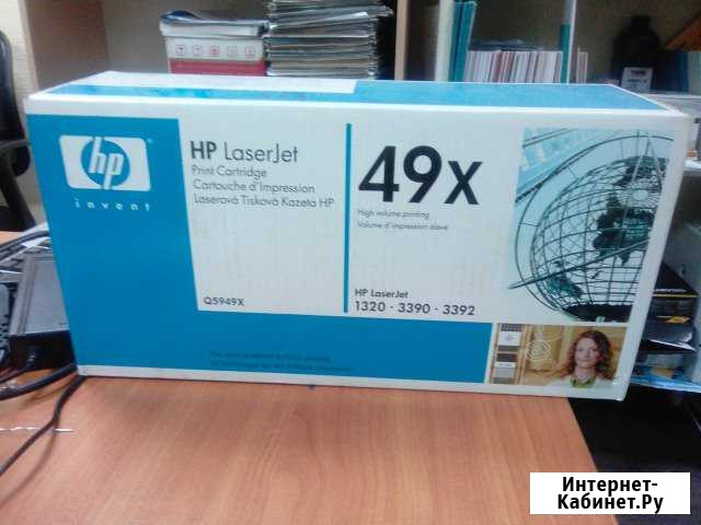 Картридж увеличенной емкости HP 49X black (Q5949X Вологда - изображение 1