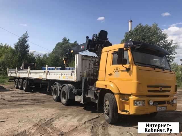 Аренда Манипулятора камаз длинномер Казань - изображение 1