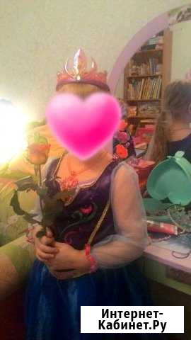 Платье принцесса Анна + корона на 5-7 лет Киров - изображение 1