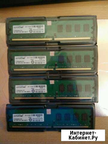 4GB (2x2GB) PC2-6400 DDR2 800 Волжский Волгоградской области - изображение 1