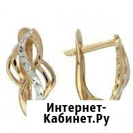 Серьги новые 02-0499(4070) Тольятти - изображение 1