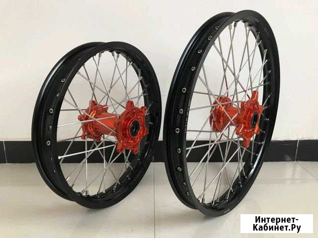 Комплект колес 1.60x21 + 2.15x19 для KTM EXC SXF Благовещенск - изображение 1