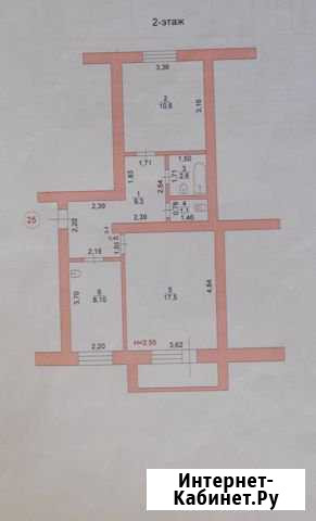 2-к квартира, 49.2 кв.м., 2/5 эт. Рузаевка - изображение 1