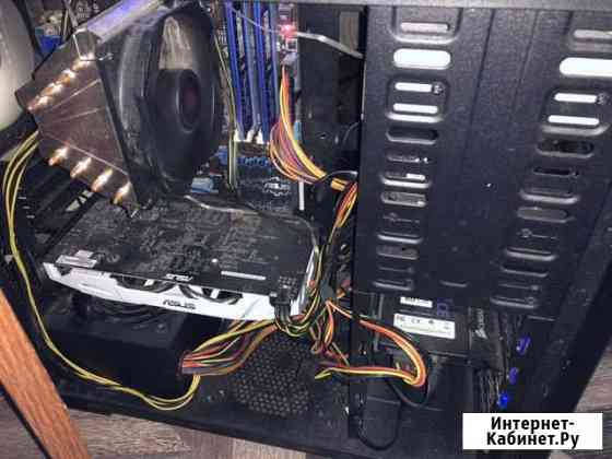 Пк (i5-3550,8gb ddr3, gtx 1060 asus) + монитор Березовский
