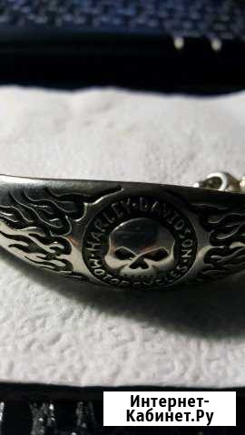 Серебряный браслет Harley Davidson Willie G Краснодар - изображение 1