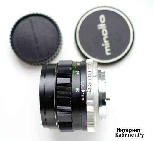 Minolta MC Rokkor - PF 58mm 1.4 Кашира
