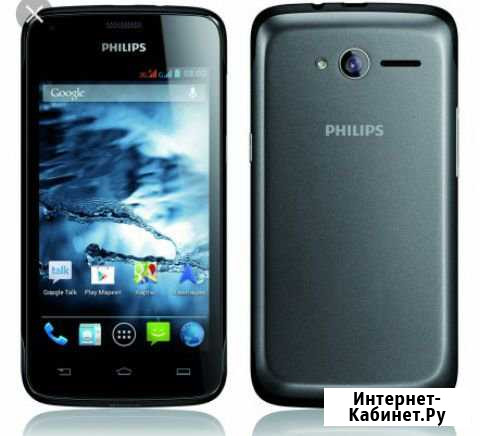 Смартфон Philips Xenium W3568 4 гб черный Ижевск - изображение 1