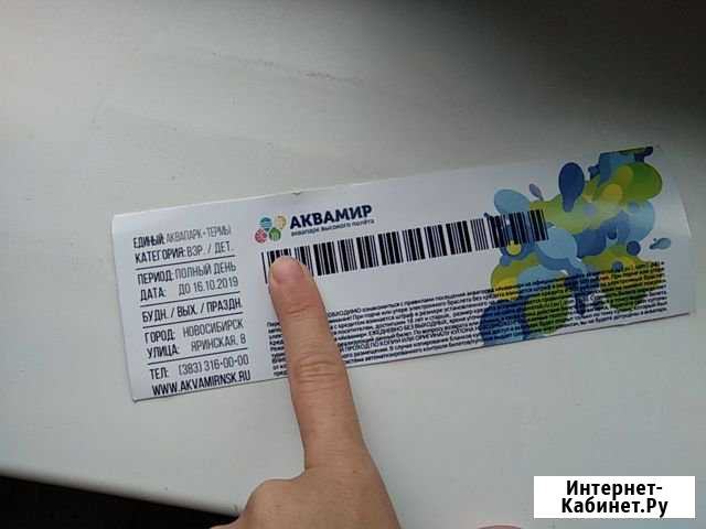 Билет в аквапарк Новосибирск Мыски - изображение 1