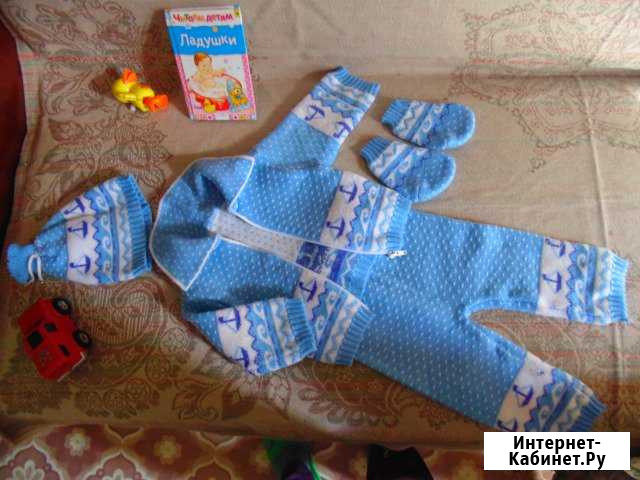 Вязаный костюм на мальчика Иваново - изображение 1