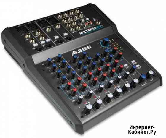 Alesis multimix 8usbfx компактный 8-кан. микшер Самара