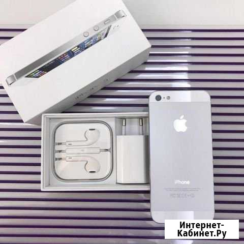 iPhone 5 16gb white (новый) Рязань - изображение 1