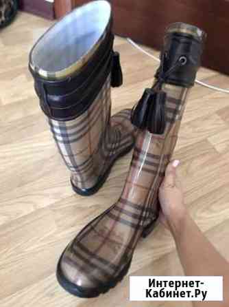 Сапоги резиновые Burberry 37 Анапа