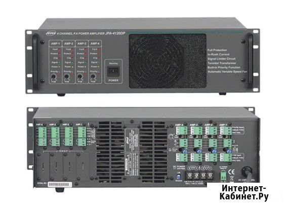 Усилитель мощности jedia JPA-4120 CP Барнаул - изображение 1