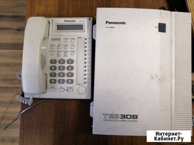 Телефон для атс Panasonic KX-TEB308RU, б/у Пермь - изображение 1