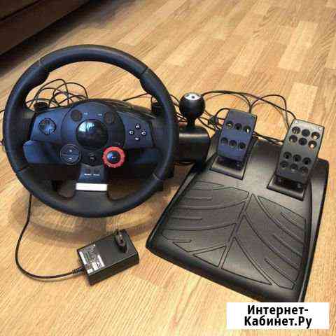 Игровой руль logitech driving force gt Прокопьевск