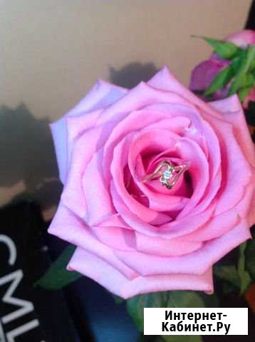 Колечко с бриллиантом р 16.5 Челябинск - изображение 1