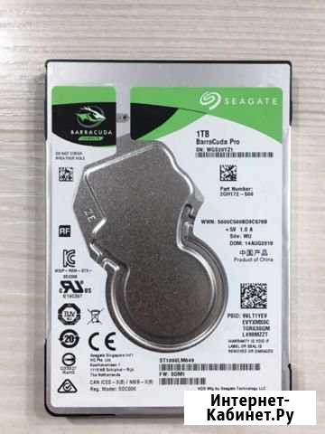 Seagate BarraCuda Pro ST1000LM049 1TB Томск - изображение 1