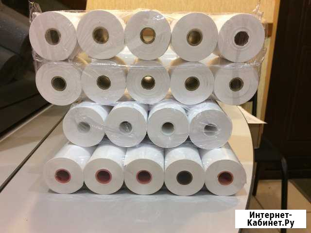 Чековая лента, термоэтикетка с доставкой Иркутск - изображение 1