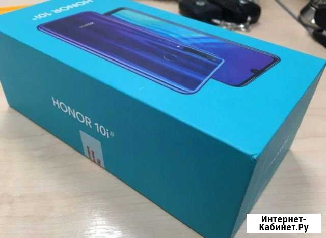 Honor 10i 4/128gb новый, NFC, черный Димитровград - изображение 1