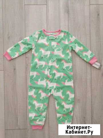 Флисовая поддева Carters новая Тюмень - изображение 1