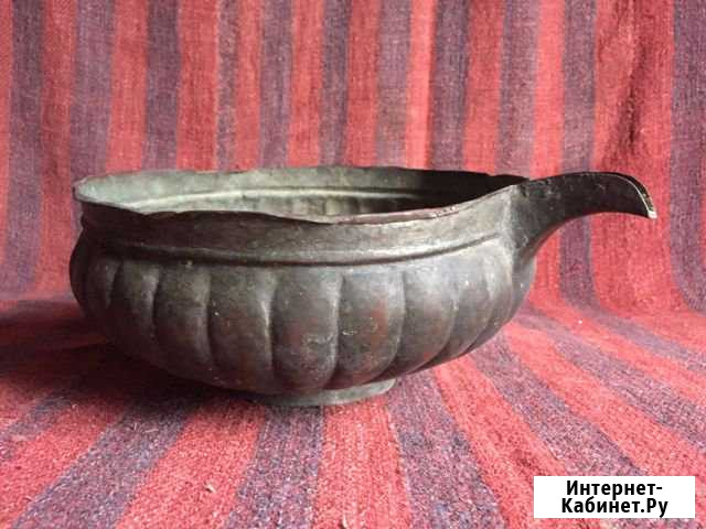 Браныня Ендова красномедная посуда 19 век Вологда - изображение 1