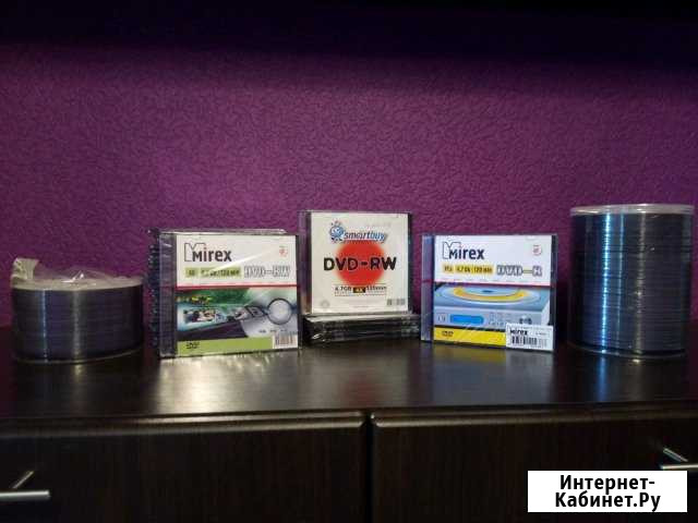 Чистые новые диски CD, Dvd - R, RW Самара - изображение 1