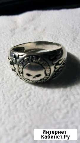 Серебряное кольцо Harley Davidson Willie G Краснодар - изображение 1