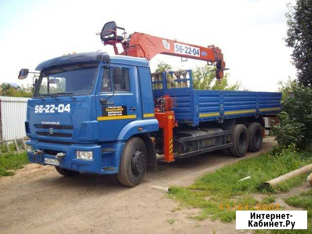 Манипулятор 12т стрела 19м/7т кузов 7м Ижевск - изображение 1