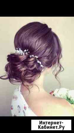 Украшение в прическу ручной работы с серьгами Новосибирск