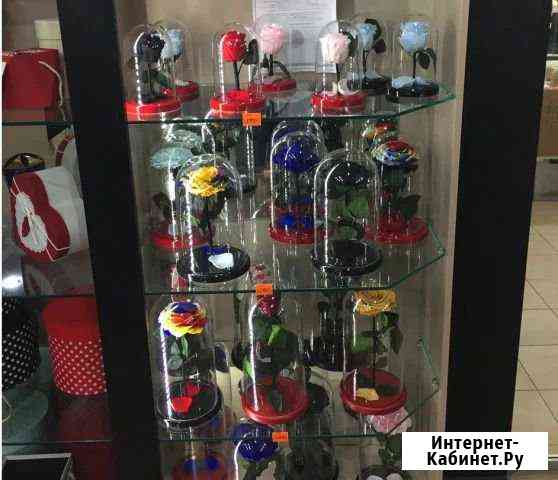 Розы в колбе. Кемерово. Premium Кемерово