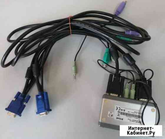 Переключатель D-Link KVM switch KVM-121 с проводам Омск