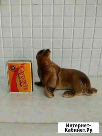Статуэтка Морской лев фауна фарфор Тюмень